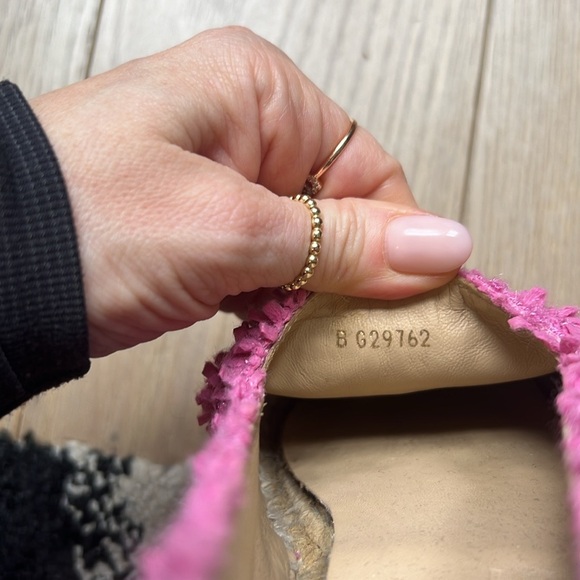 Chanel Espadrilles Pink /Navy Terry as 35/5 RARE! Authentic - Picture 12 of 12